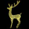 XXL Acrylic Christmas Reindeers with 250 LEDs - Warm White