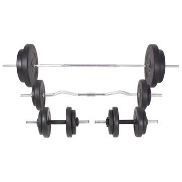 Weight Bench & Rack Set - Total Body Workout 90 kg