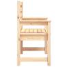 Garden Chairs 2 pcs Solid Wood Pine - Comfort & Style