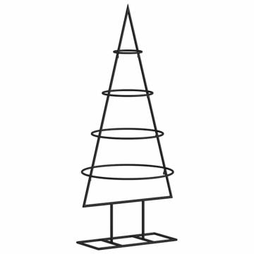 Metal Christmas Tree for Decoration - Black 60 cm | Hipo Market