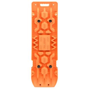 Traction Boards 2 pcs - Durable Recovery Tracks - Orange 107x31x7 cm