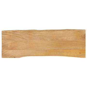 Buy Live Edge Solid Wood Mango Table Top | 120x40 cm