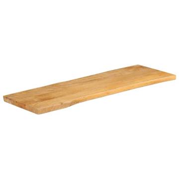 Buy Live Edge Solid Wood Mango Table Top | 120x40 cm