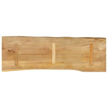 Buy Live Edge Solid Wood Mango Table Top | 120x40 cm