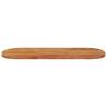 Oval Solid Wood Acacia Table Top 110x40 cm - HipoMarket