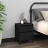 Bedside Cabinet Black 40x35x50 cm Colour black Quantity in Package 1 Number of 