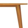 Garden Table Ø110x75 cm Solid Acacia Wood | HipoMarket