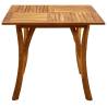 Stylish Garden Table - Solid Acacia Wood 150x90x75 cm