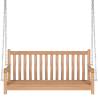 Swing Bench Solid Teak 120x60 cm - Durable Outdoor Furniture