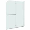 Folding Shower Enclosure 2 Panels ESG 95x140 cm - Stylish & Functional