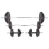 Adjustable Workout Bench & 90 kg Barbell/Dumbbell Set