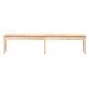 Elegant 2-Seater Garden Bench - Solid Pine Wood | HipoMarket