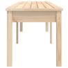 Elegant 2-Seater Garden Bench - Solid Pine Wood | HipoMarket