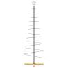 Metal Christmas Tree with Wooden Base - 180 cm | HipoMarket