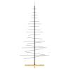 Metal Christmas Tree with Wooden Base - 180 cm | HipoMarket