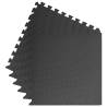 6 Pcs EVA Foam Floor Mats - Black | Soft & Durable