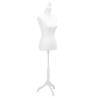 Chic Ladies Bust Display - Adjustable Mannequin for Fashion