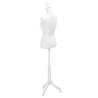 Chic Ladies Bust Display - Adjustable Mannequin for Fashion