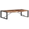 Coffee Table 140x70 cm - Solid Wood with Sheesham Finish