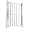 Stainless Steel Garden Gate 100x125 cm - Stylish & Secure