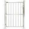 Stainless Steel Garden Gate 100x125 cm - Stylish & Secure