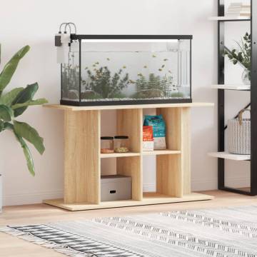 Aquarium Stand Sonoma Oak 100x40x60 cm | HipoMarket