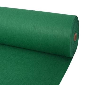 Exhibition Carpet Plain 1.2x12m Green - Durable & Reusable