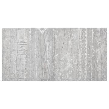 Self-Adhesive Grey PVC Flooring Planks - 20 pcs | HiPo Market