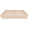 Solid Wood Bed Frame 150x200 cm King Size | HipoMarket