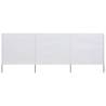 3-panel Wind Screen Fabric 400x80 cm Sand White Colour sand white Size 400 x 80 cm Quantity in Package 1 