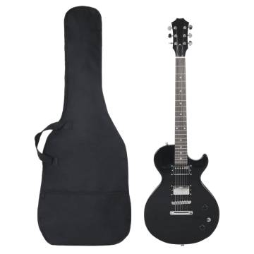 Beginner Electric Guitar Set with Bag - Black 4/4 39"