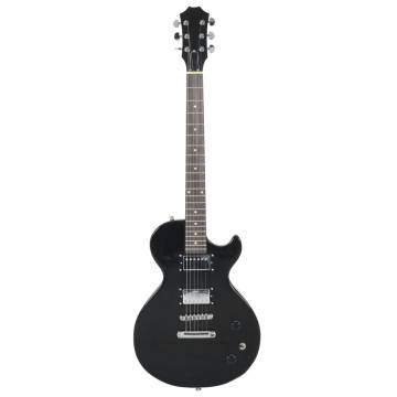 Beginner Electric Guitar Set with Bag - Black 4/4 39"