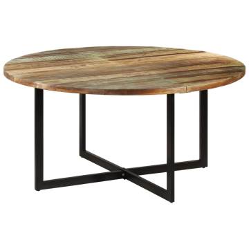 Chic Reclaimed Wood Dining Table 150x75 cm - Hipo Market