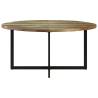 Chic Reclaimed Wood Dining Table 150x75 cm - Hipo Market