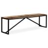 Bench Solid Reclaimed Wood 160x35x45 cm | Hipomarket