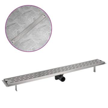 Linear Shower Drain 1030x140mm Stainless Steel | HipoMarket