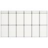 18-Panel Folding Exhibition Display Wall 362x200 cm White Colour white Number of 12 