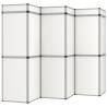 18-Panel Folding Exhibition Display Wall - 362x200 cm White