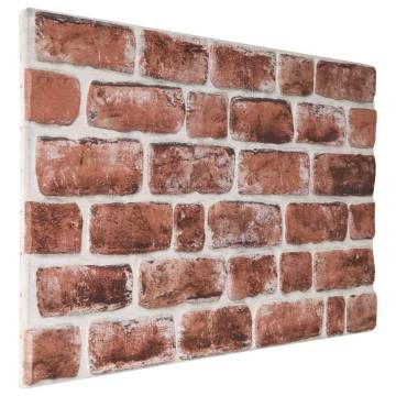 3D Dark Brown Brick Wall Panels - 10 pcs EPS - HipoMarket