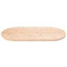 Table Top 100x50 cm | Solid Wood Pine Oval - HiPoMarket UK