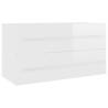 High Gloss White 2 Piece Bathroom Furniture Set | Hipomarket