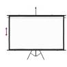 Projection Screen with Tripod 100" 16:9 - Ideal for Home & Office