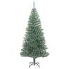 210 cm Artificial Christmas Tree with 300 LEDs & Ball Set