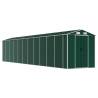 Garden Shed Green 191x980x198 cm - Galvanised Steel Storage