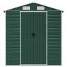 Garden Shed Green 191x980x198 cm - Galvanised Steel Storage