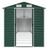 Garden Shed Green 191x980x198 cm - Galvanised Steel Storage