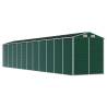 Garden Shed Green 191x980x198 cm - Galvanised Steel Storage