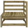 Garden Sofa 3-Seater - Stylish & Durable Pine Wood