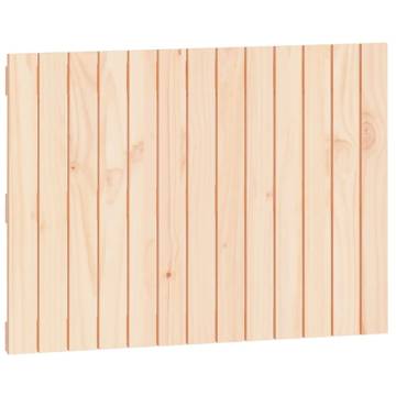 Elegant Solid Wood Pine Wall Headboard - 82.5x3x60 cm