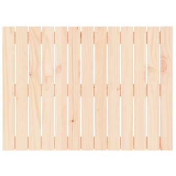 Elegant Solid Wood Pine Wall Headboard - 82.5x3x60 cm